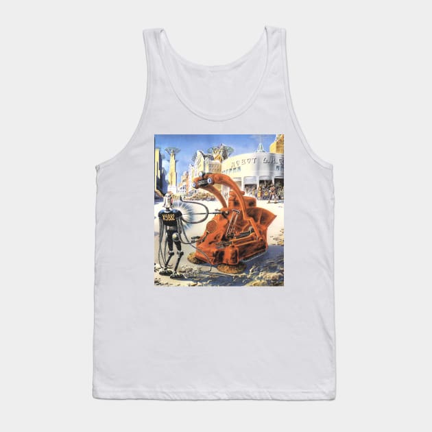 Vintage Science Fiction Tank Top by MasterpieceCafe